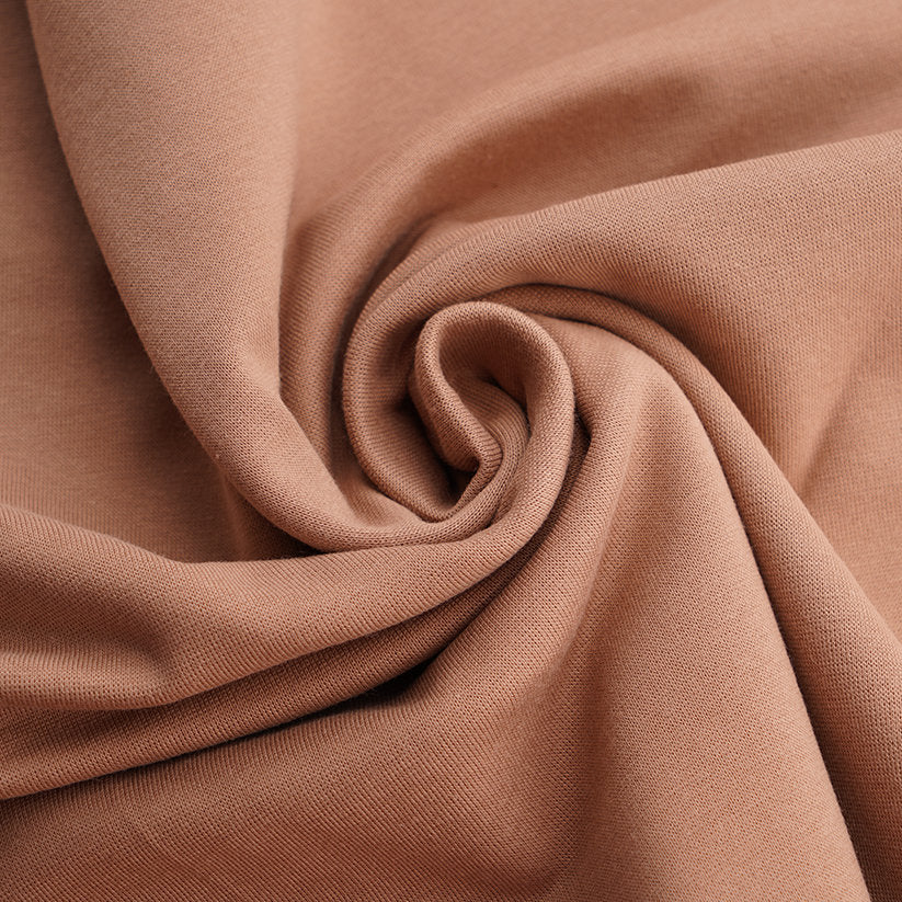 Fairtrade Bio Bündchen uni Rehbraun (GOTS)