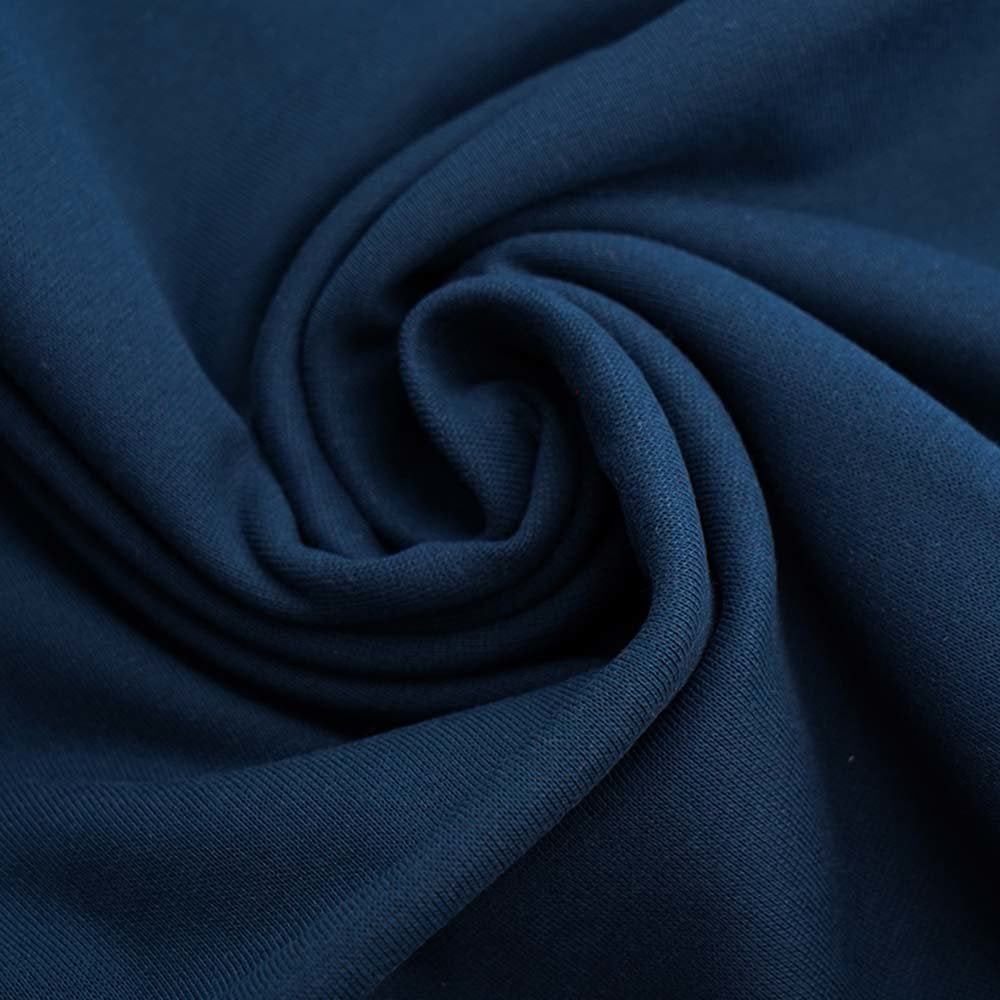 Fairtrade Bio Bündchen uni Water by Night (GOTS)