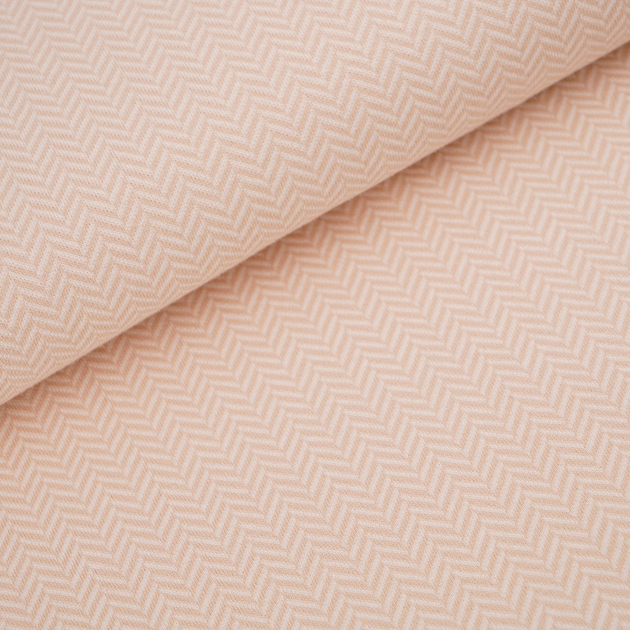 Fairtrade Bio Jacquard Fischgrät Macadamia (GOTS)