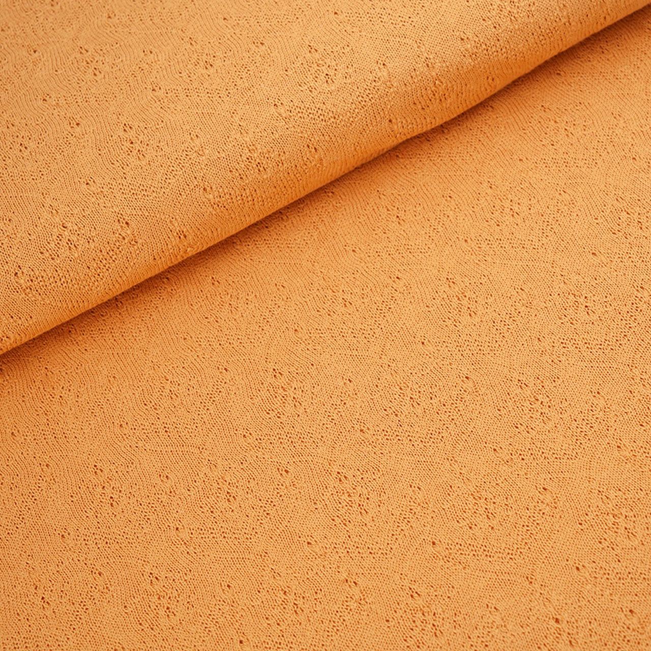 Fairtrade Bio Sommerstrick Blüten Herbstgold (GOTS)