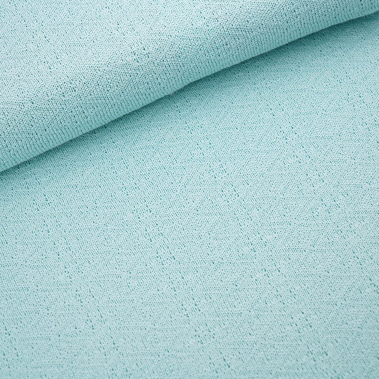 Fairtrade Bio Sommerstrick Rauten Mint (GOTS)