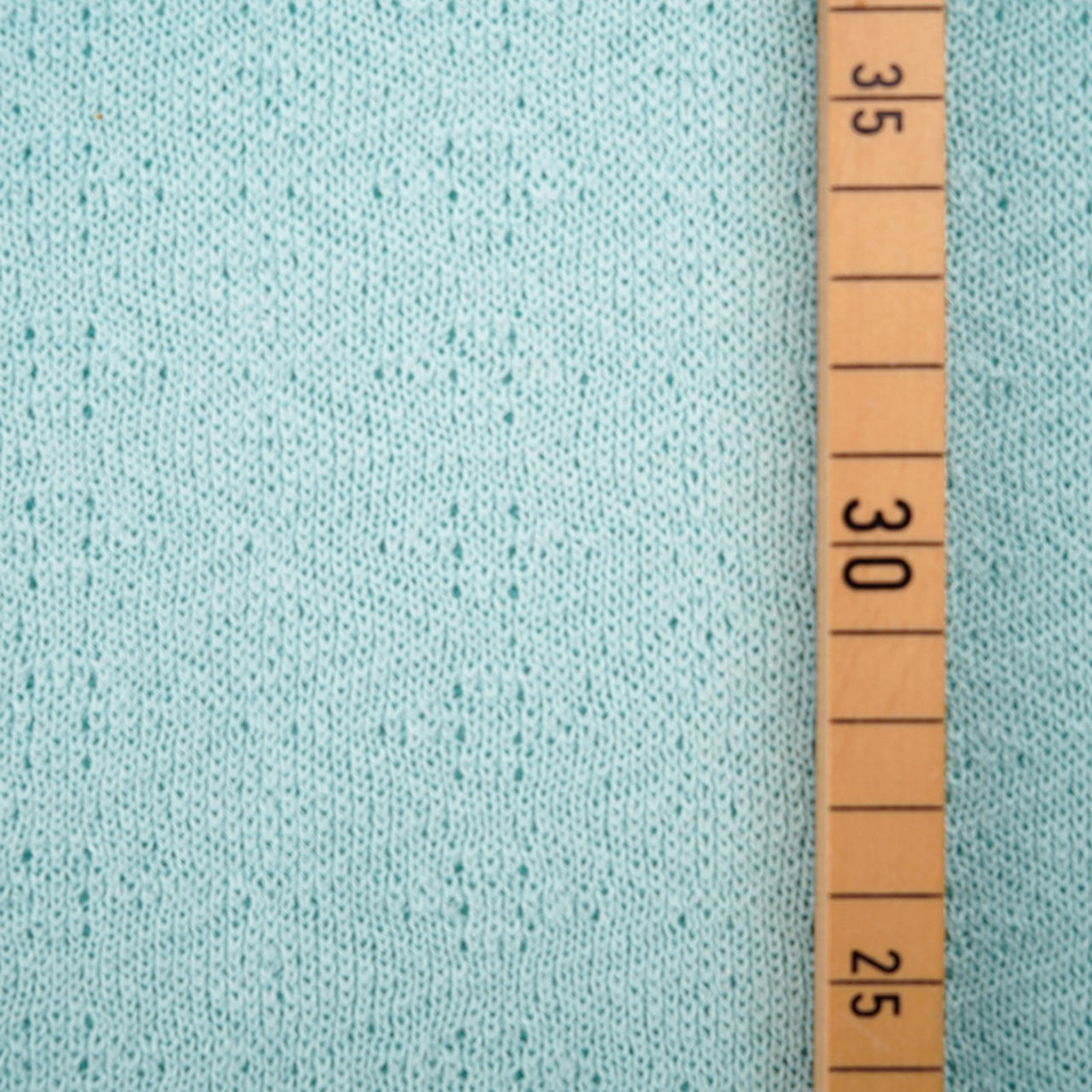 Fairtrade Bio Sommerstrick Rauten Mint (GOTS)