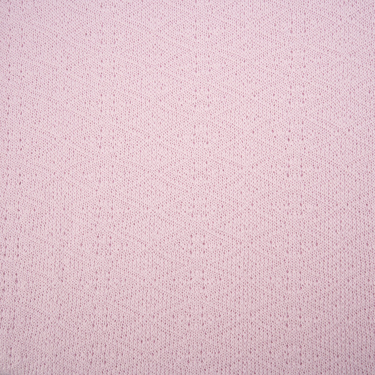 Fairtrade Bio Sommerstrick Rauten Zartrosa (GOTS)