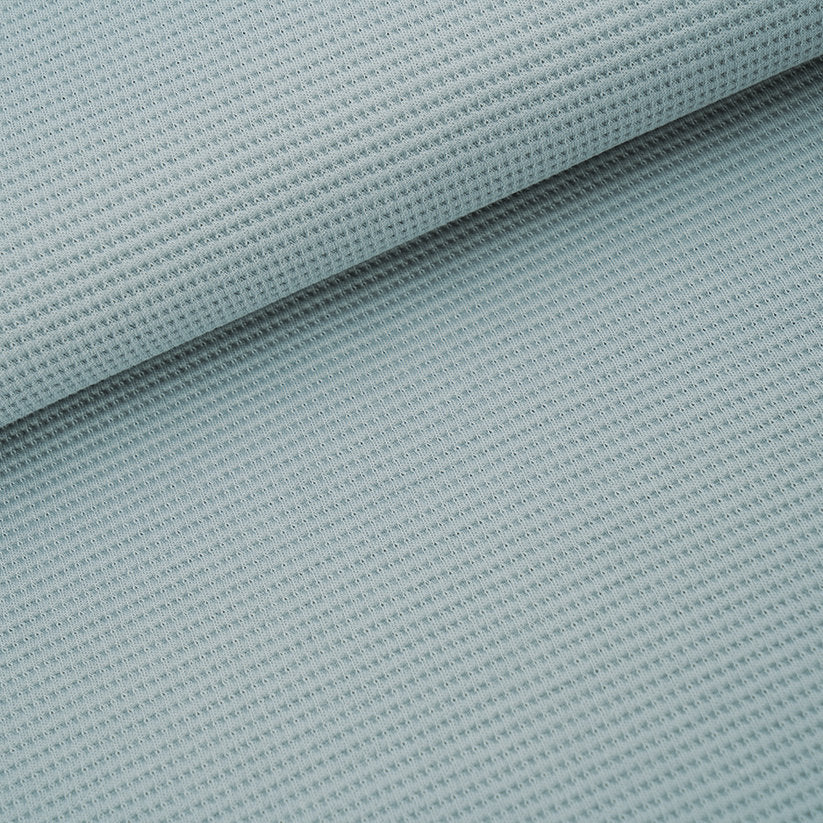 Fairtrade Bio Waffel Jacquard gletscher (GOTS)