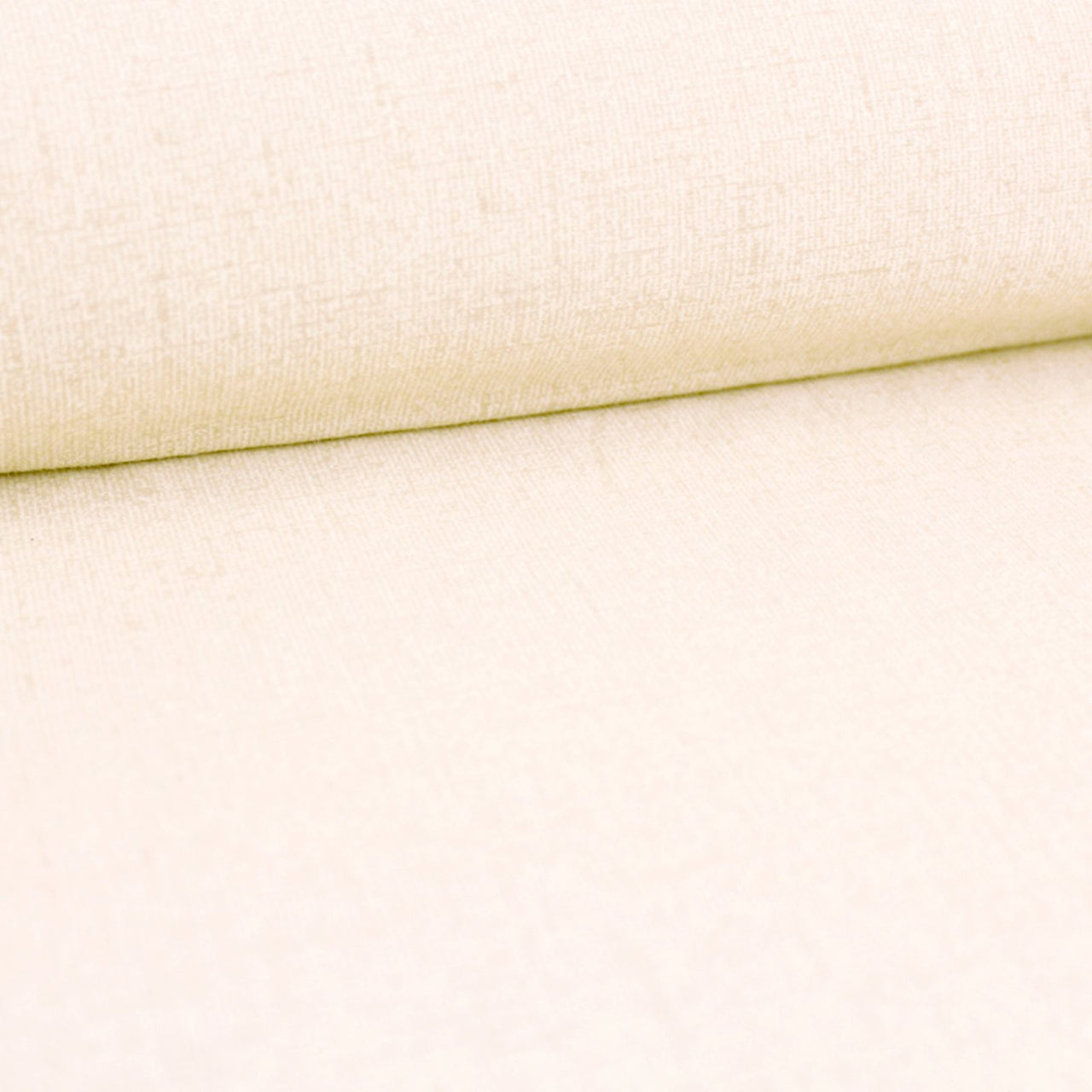 Fairtrade Biojersey Leinenoptik Vanille