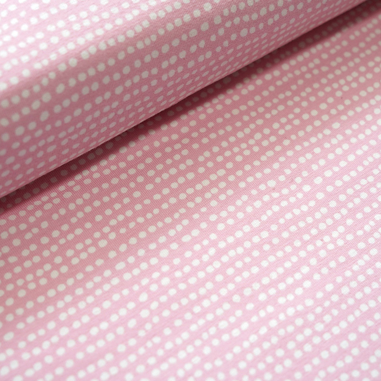 Fairtrade Biojersey Dotted Line Strawberry Ice Cream