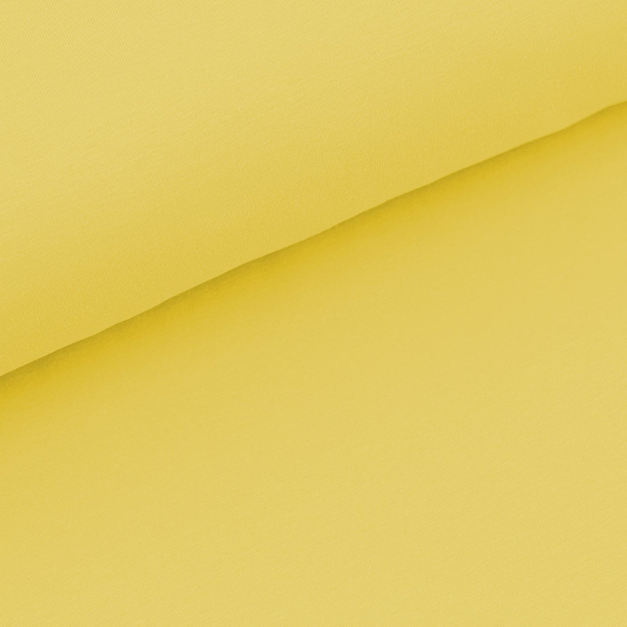 Fairtrade Biojersey uni Senf (GOTS)