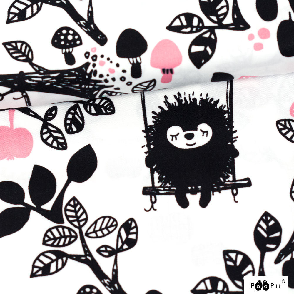 Fairtrade Bio Baumwoll Satin Siiri rosa